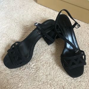 NEW!! Party highheel faux suede